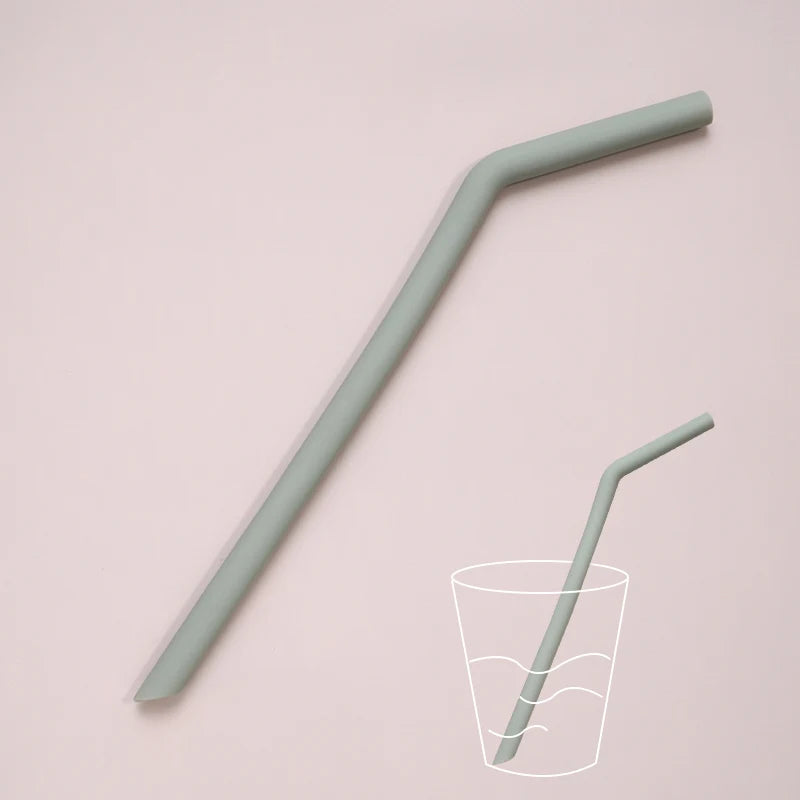 Foldable Silicone Straws For Cup