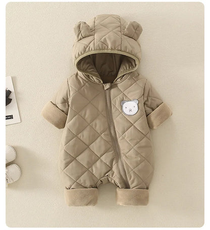 Baby Warm Fleece Jumpsuit