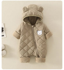 Baby Warm Fleece Jumpsuit