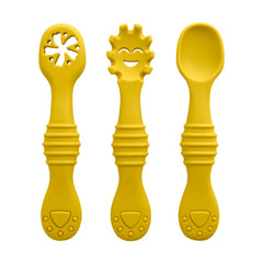 Baby Feeding Spoons, 3-Piece Toddler Utensil Set