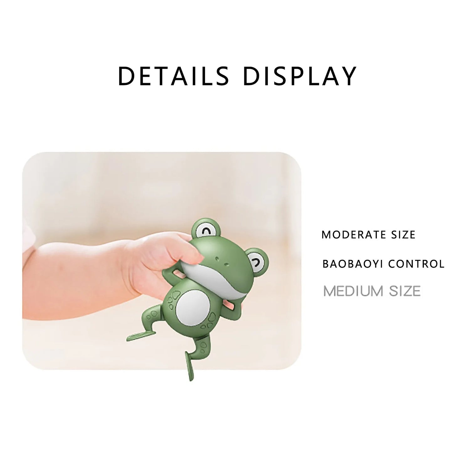 Cute Frogs Clockwork Baby Toy