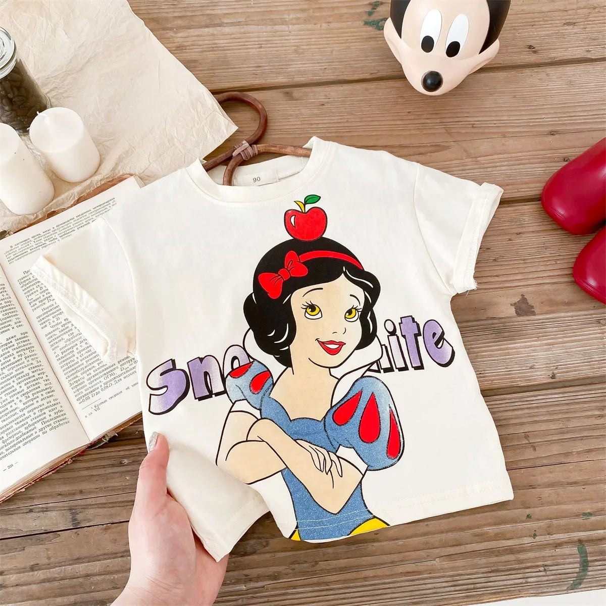 Girls Minnie Cartoon TShirt
