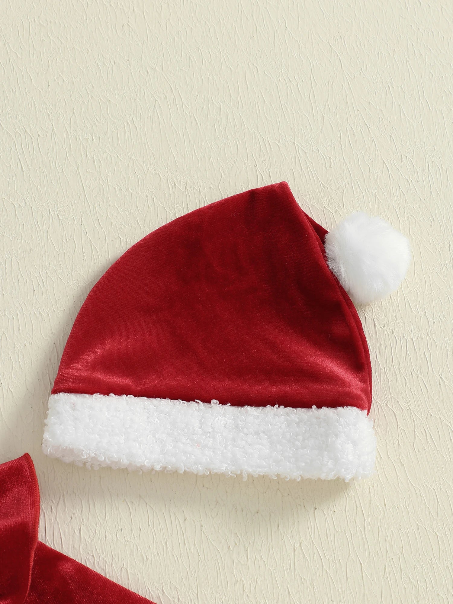 Plush Patchwork Christmas Jumpsuit