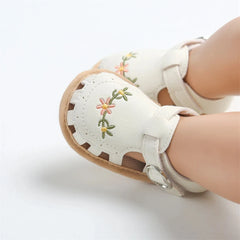 Newborn Floral Soft Sandals