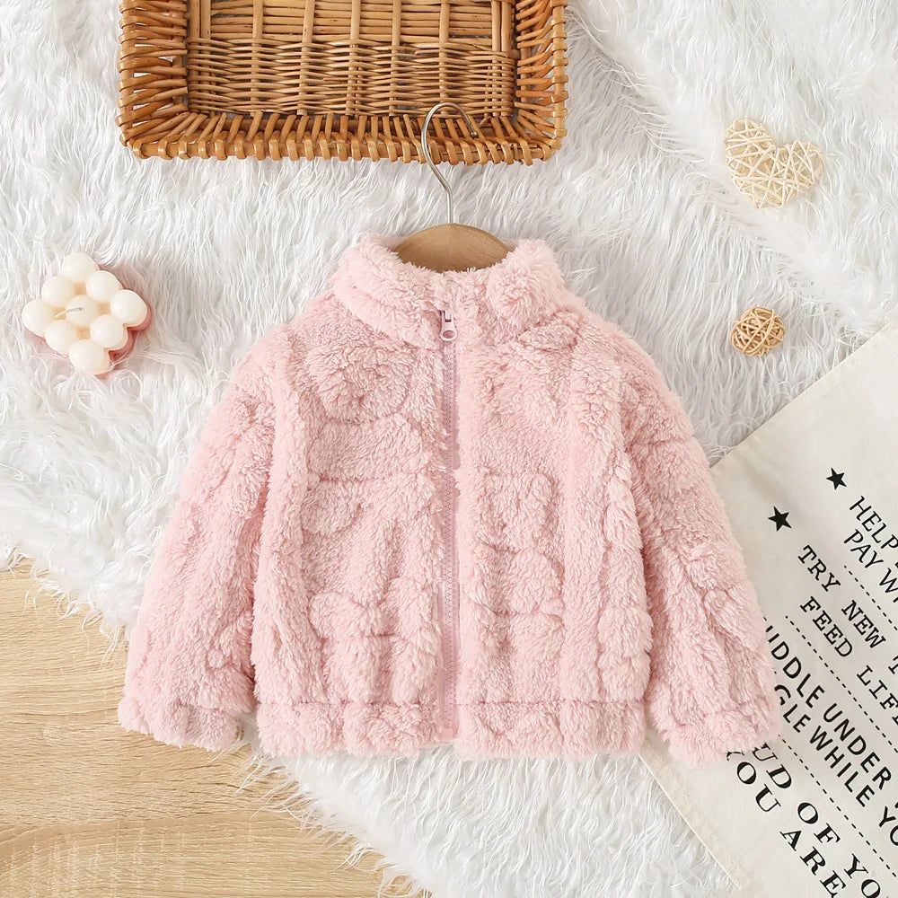 Cute Fur Warm Baby Coat
