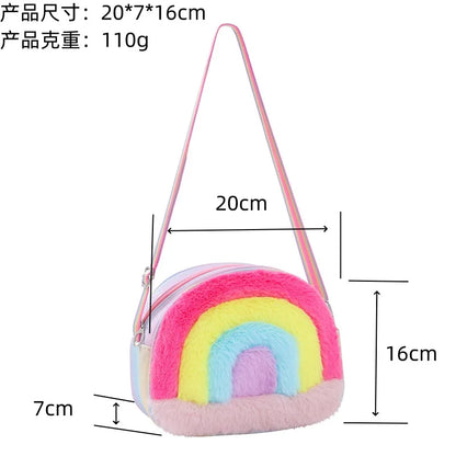 Rainbow Design Shoulder Bags