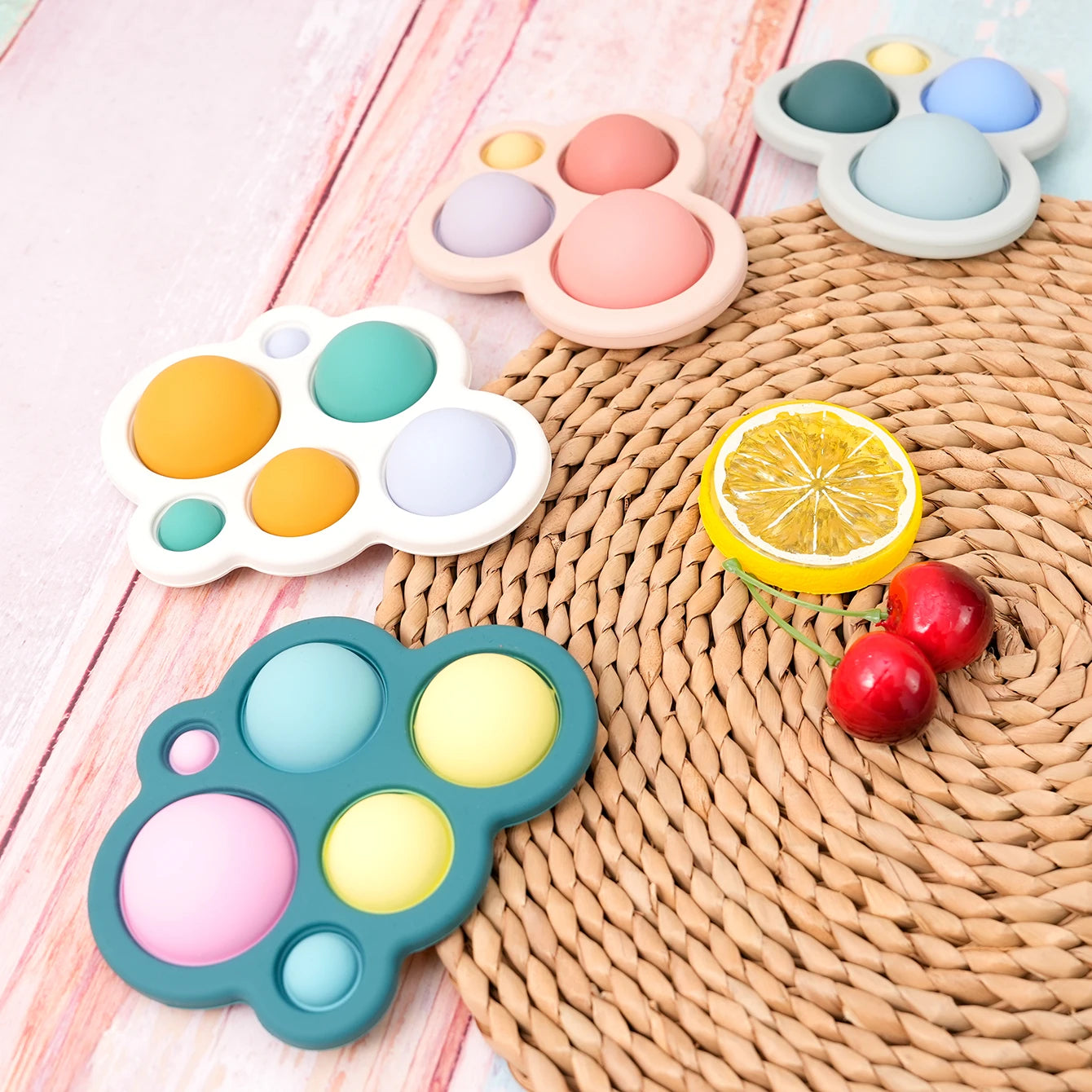 Kids Finger Press Teething Toys