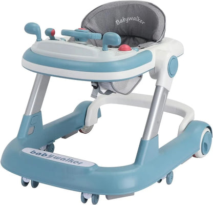 Baby Walker with Removable Feeding Tray