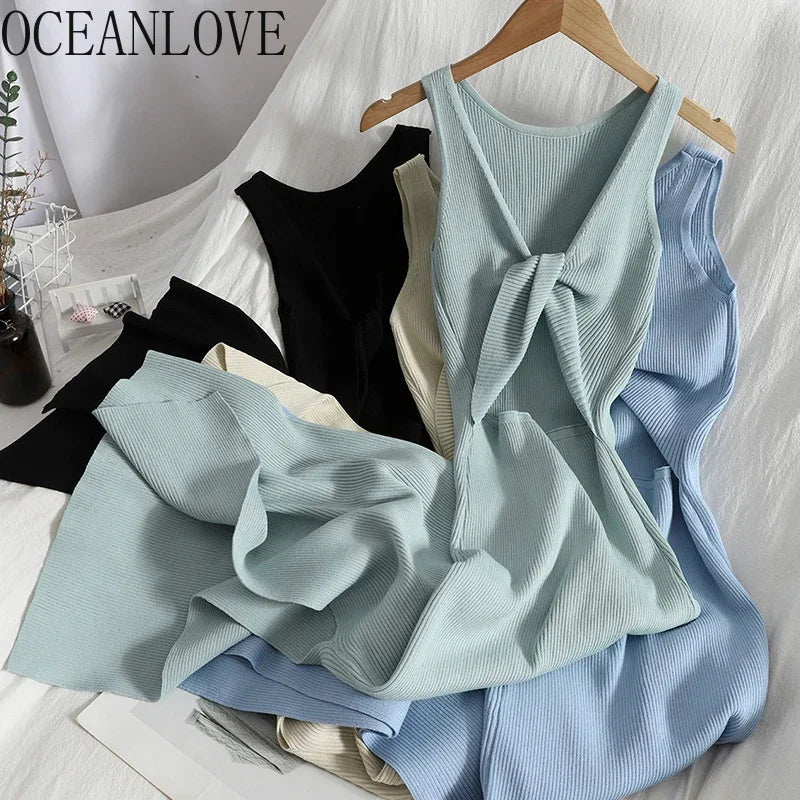 Summer Sleeveless Maternity Dress