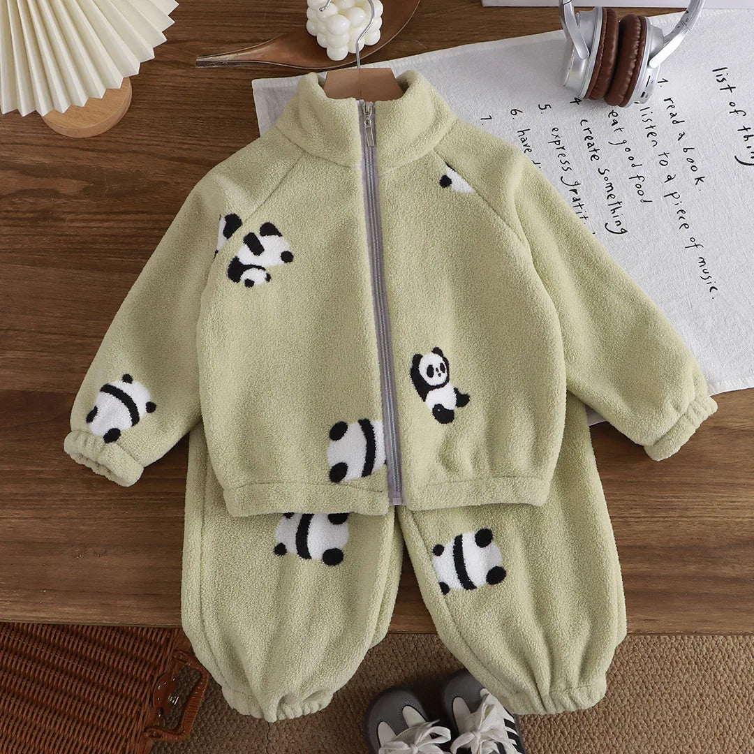 Plush Fleece Two-Piece Set