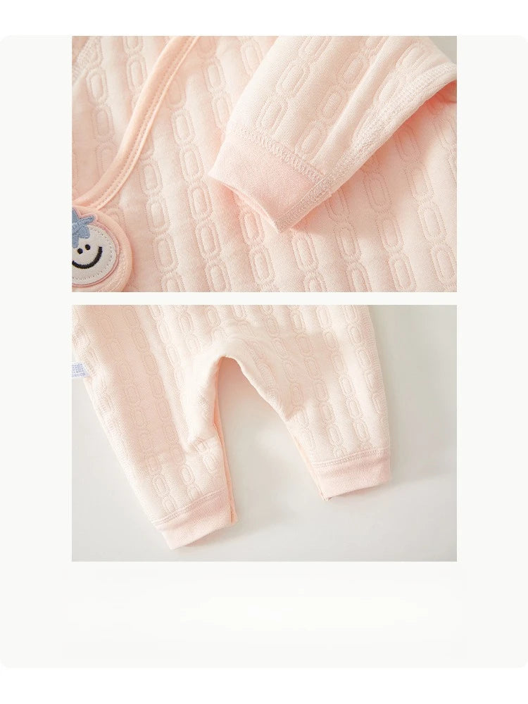 Warm Cotton Padded Baby Jumpsuit
