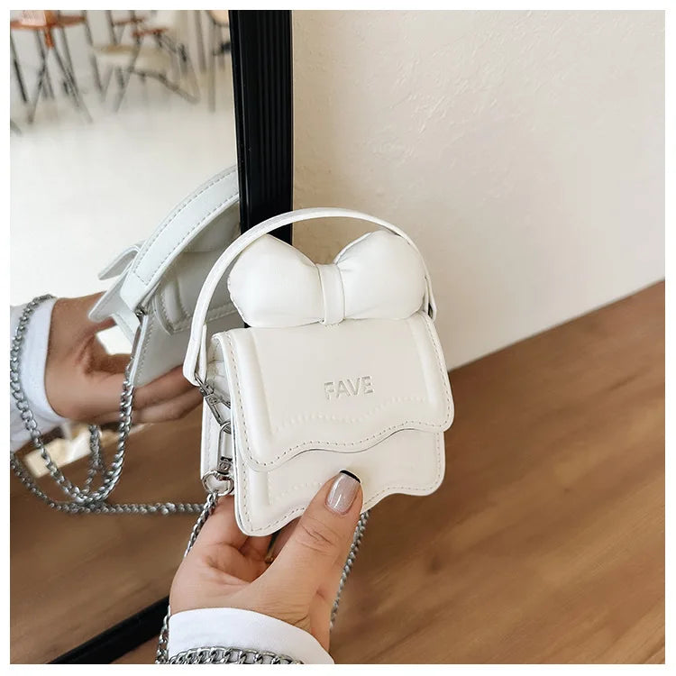 Sweet Bow Shoulder Bags