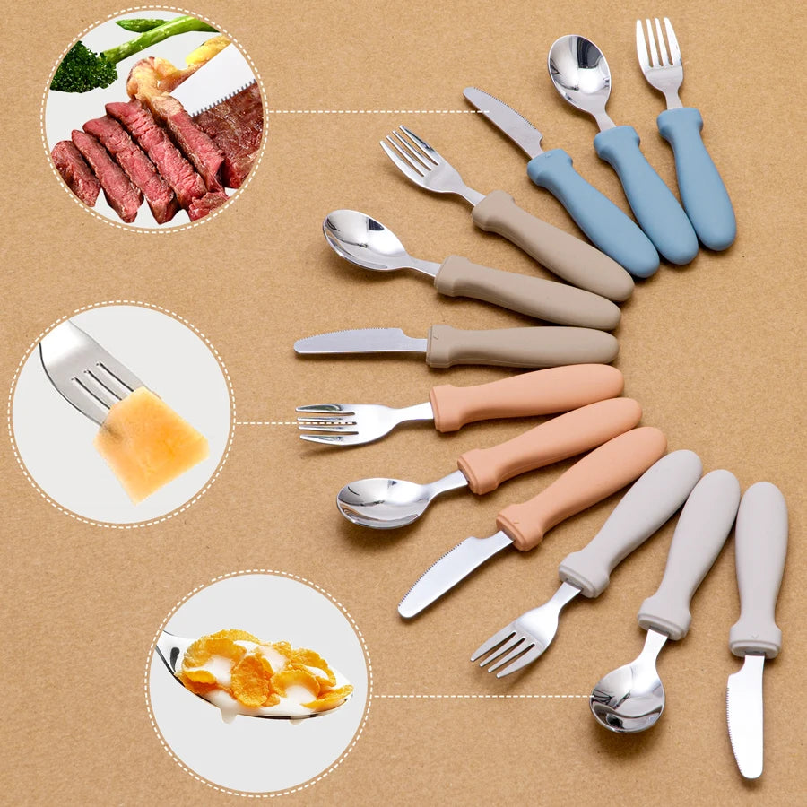 Feeding Spoon And Fork Set