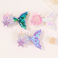 Kids' Mermaid Hair Clip, Glitter Tail Barrette
