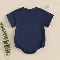Golf Embroidery Crewneck Romper