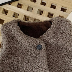 Kids Plush Waistcoat