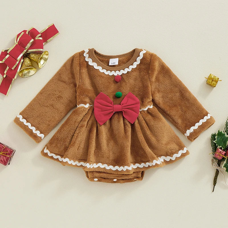 Baby Girls Christmas Romper