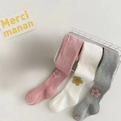 Baby Tights Cotton Knitted Leggings