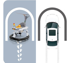 Baby Walker with Music Handle | Foldable Musical Walker