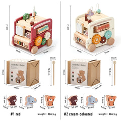Baby Wooden Block Mix Toys