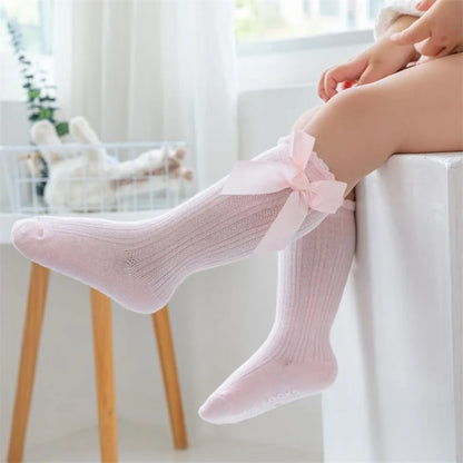 3Pairs set Baby Girls Non-slip Sock