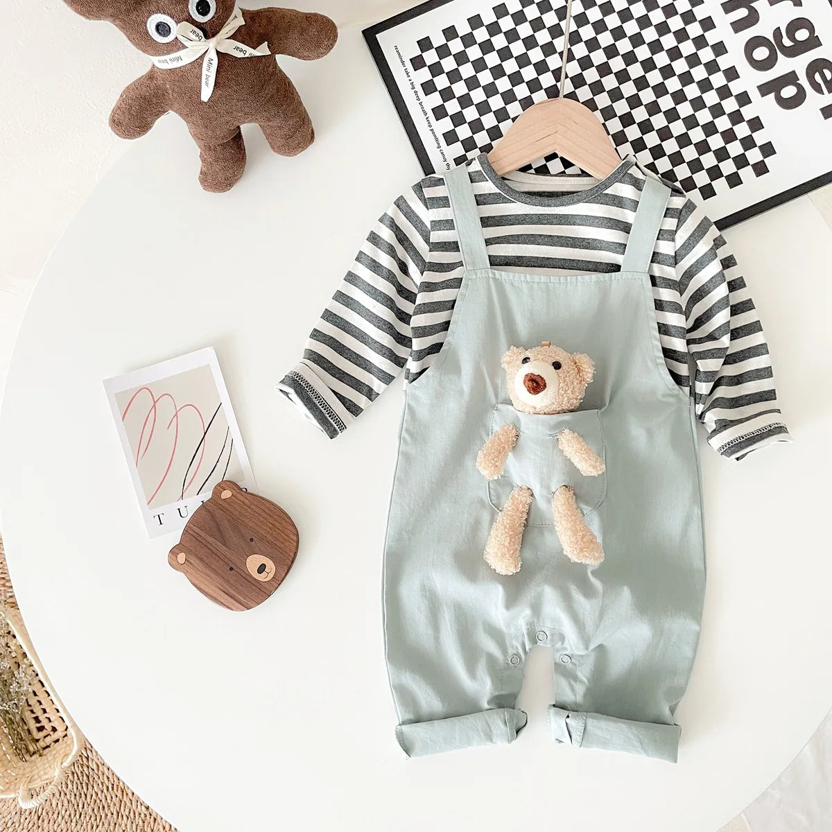 Jumpsuits Striped Casual Cotton