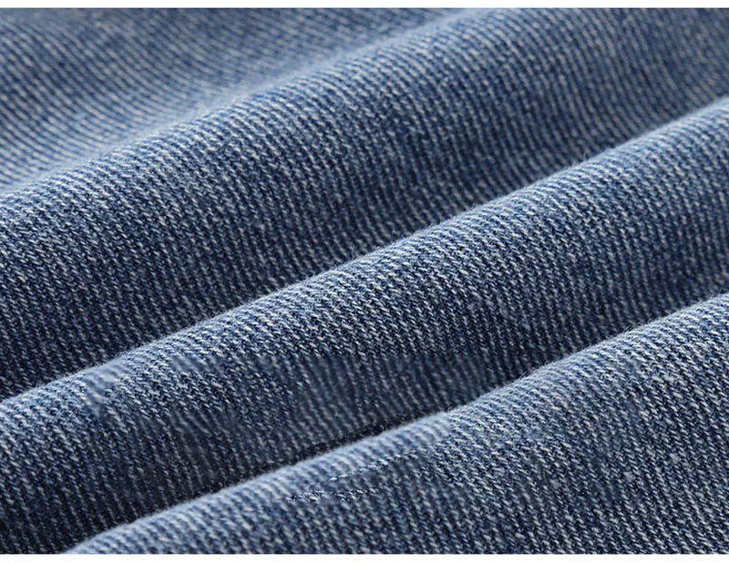 Cute Bear Denim Casual Pants