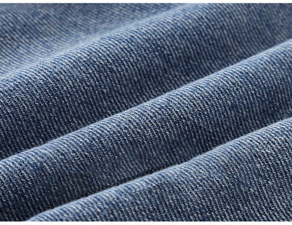 Cute Bear Denim Casual Pants