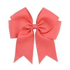 Girls' 6-Inch Bow Hair Clip, Large Colorful Barrette