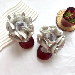 Kids Lace Ruffles Girls Short Socks