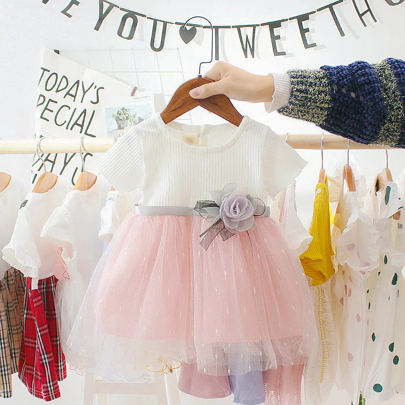 Baby Girl Princess Birthday Party Dress | PAMU8