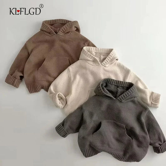 Knitted Baby Pullover Sweater