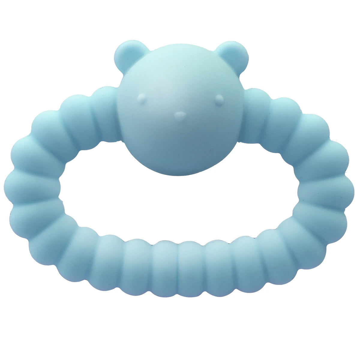 Baby Silicone Rattle Toy