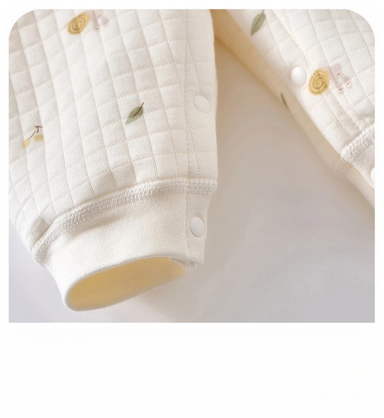 Cute Pattern Printed Baby Jumpsuit
