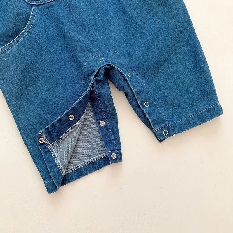 Denim Overall Baby Boys Suits