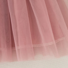 Mesh Flower Baby Girl Dress