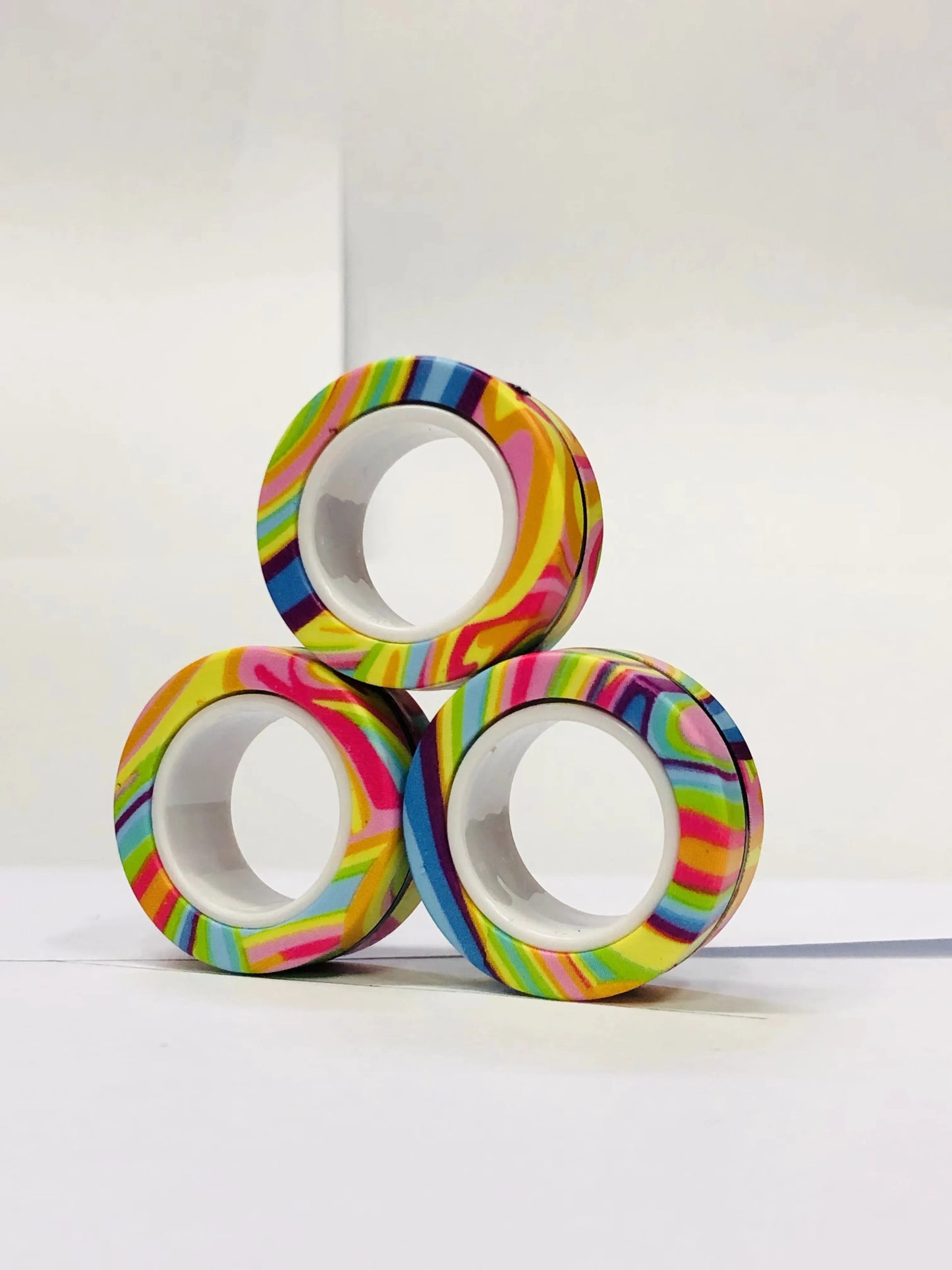 3pcs Finger Magnetic Colorful Toy
