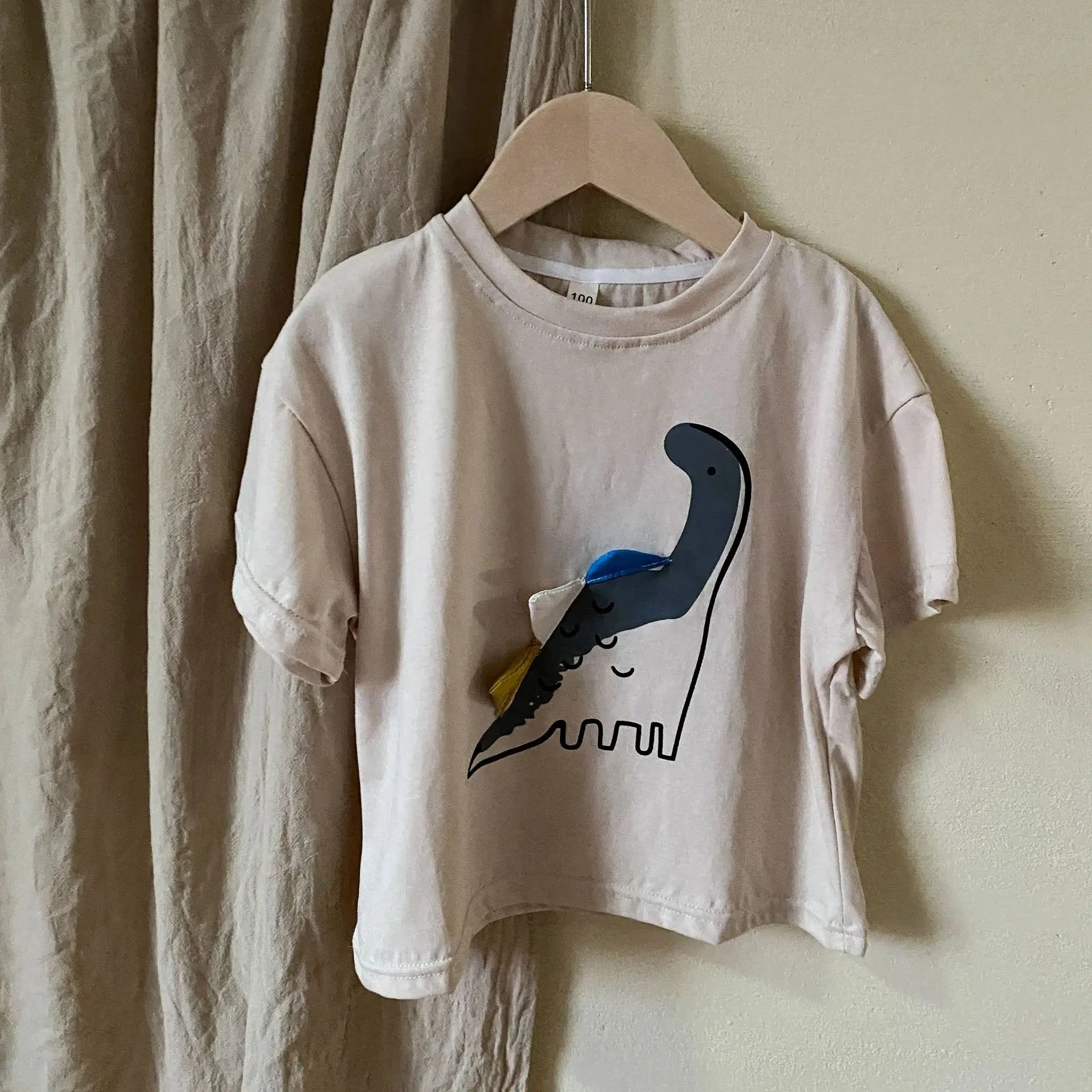 Dinosaur Half Sleeve Shirt - PAMU8