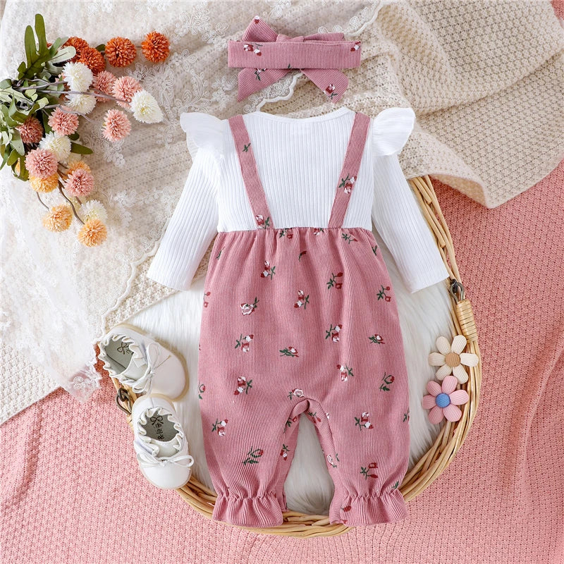 Baby Girl Floral Romper