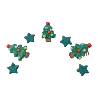 5Pcs Baby Wool Felt Stars Photography Accessories - PAMU8