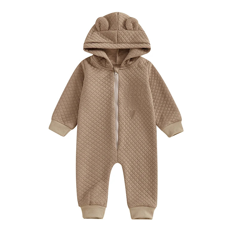 Hooded Embroidery Letter Outfit
