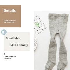 Baby Girl Tights Solid Cotton