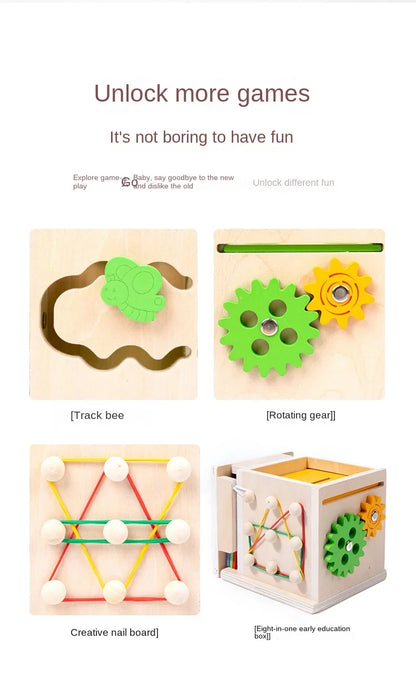 Permanence Box Carrots Child Wooden Toys - PAMU8