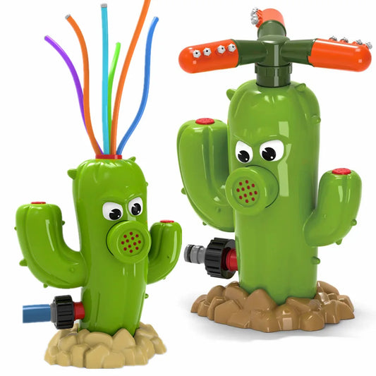 Kids' Outdoor Water Sprinkler Toys | Cactus & Baseball Options