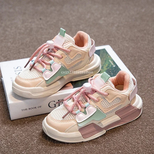 Spring Mesh Breathable Kids Sneakers