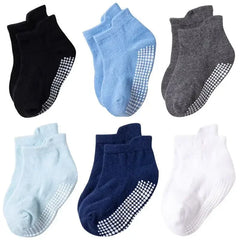 Kids' Ankle Socks, 6 Pairs Casual Sport Socks