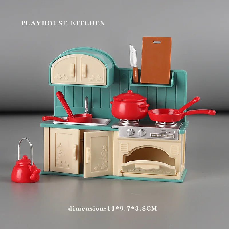 Miniature Furniture Doll Toys Set