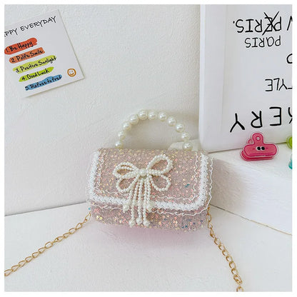 Pearl Beaded Shoulder Bag