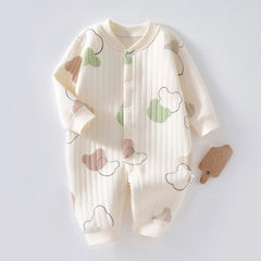 Cute Pattern Baby Cotton Suit