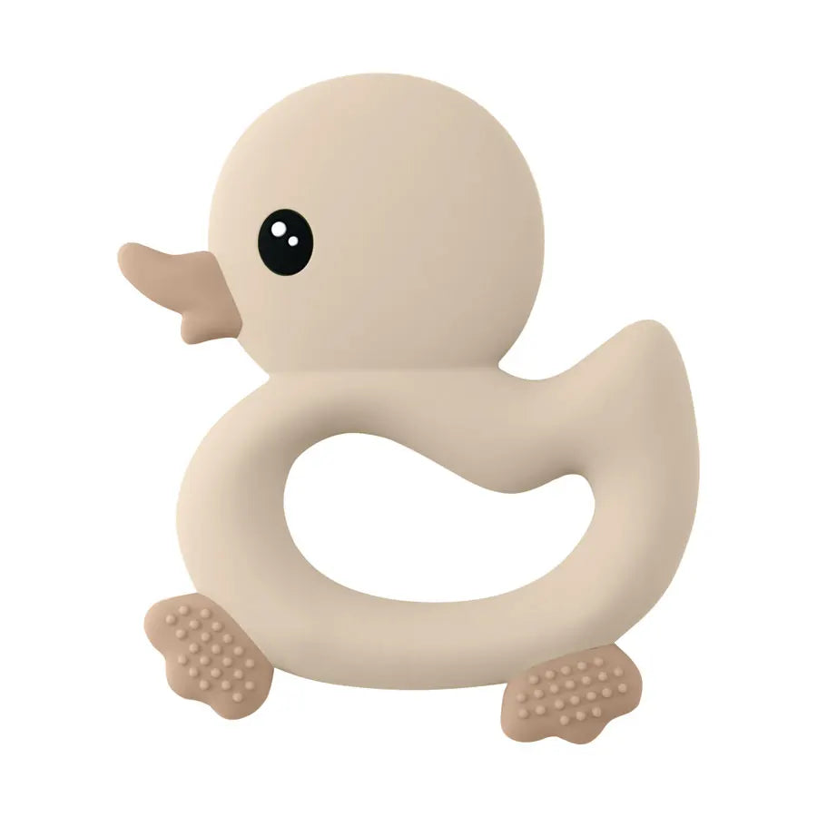 Baby Teether Toys Cartoon Duck Silicone Teether - PAMU8